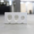 White plaster mold